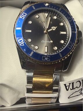 $249 INVICTA PRO DIVER COIN EDGE 42mm WATCH TWO-TONE